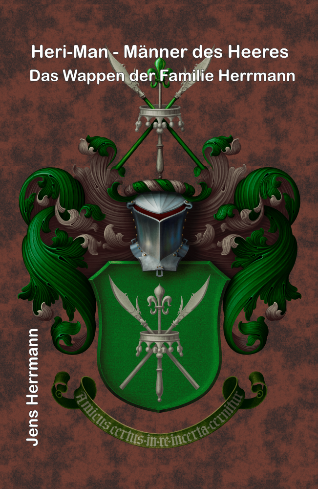 Buch Heri-Man - M&auml;nner des Herres. Das Wappen der Familie Herrmann